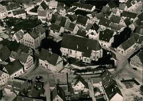 Ansichtskarte Magstadt Luftbild 1963