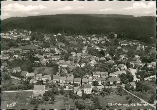 Ansichtskarte Osterwald (krs. Hameln) Luftbild 1969