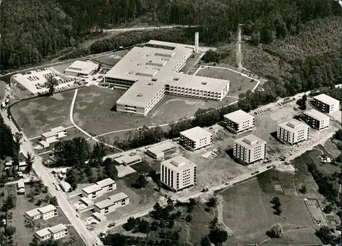 Ansichtskarte Ruit Luftbild Paracelsius Krankenhaus 1975