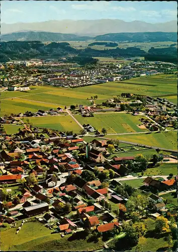 Ansichtskarte Altenstadt Luftbild Überflugkarte Luftaufnahme 1970