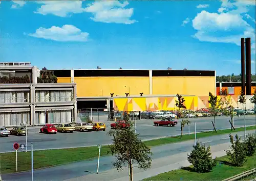 Langwasser-Nürnberg Messe Zentrum mit Autos ua. VW Käfer Beetle 1985