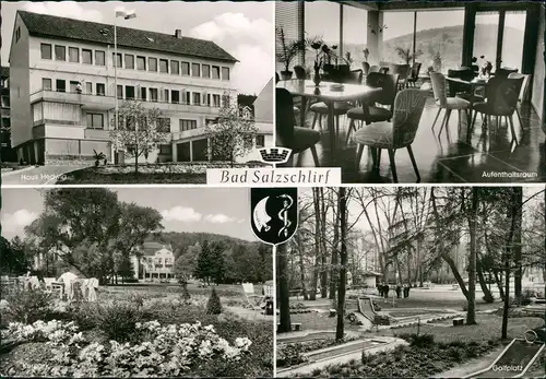 Ansichtskarte Bad Salzschlirf Haus Hedwig - 4 Bild 1961