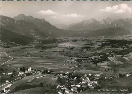 Ansichtskarte Bayerniederhofen-Halblech Luftbild 1963