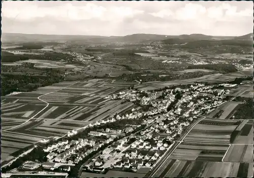 Ansichtskarte Jesingen Luftbild 1976