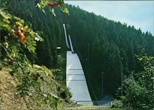 Willingen (Upland) Skisprungschanze Mattenschanze Orenberg, Hochsauerland 1980