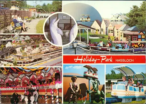 Holyday-Park Hassloch Holiday-Park, Vergnügungspark, Flipper Show uvm. 1978