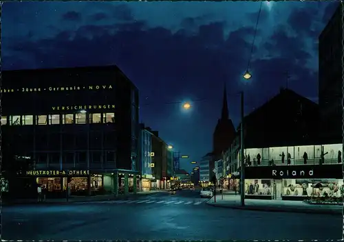 Hildesheim Hindenburgplatz, Schustraße, Apotheke, Geschäft Roland 1965