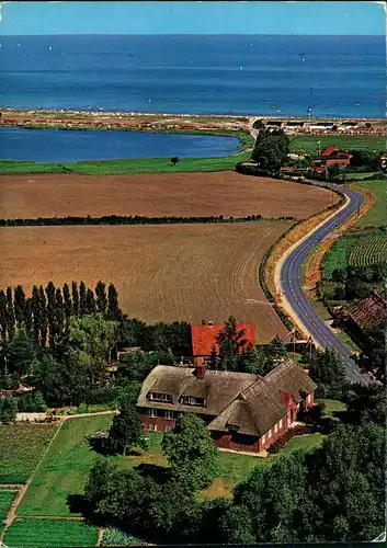 Sehlendorf-Blekendorf Sehlendorfer Strand Kurheim Überflug Luftaufnahme 1982