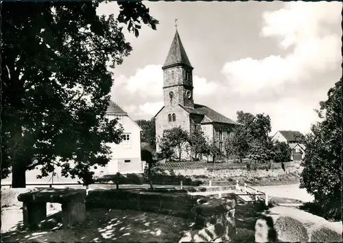 Eichenberg (Neu-Eichenberg) Evang.-luth. Kirche Eichenberg  Witsenhausen 1965