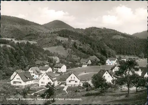 Ansichtskarte Ottenhöfen im Schwarzwald Ortsteil Unterwasser 1968