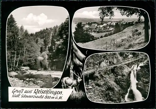 Ansichtskarte Reiselfingen-Löffingen 3 Bild: Ansichten 1961