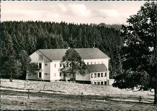 Ansichtskarte Bad Marienberg (Westerwald) JUGENDHERBERGE 1963