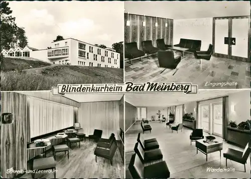 Ansichtskarte Horn-Bad Meinberg Blindenkurheim 1966