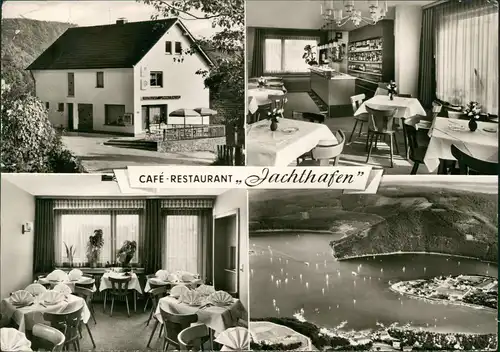 Ansichtskarte Woffelsbach-Simmerath Café - "Restaurant Yachthafen" 1968
