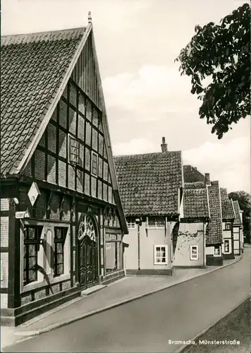 Ansichtskarte Bramsche Münsterstraße 1963