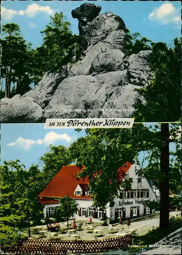 Ibbenbüren Kaffeehaus Ausflugslokal Wienkämper Dörenther Klippen 1972