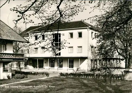 Ansichtskarte Bad Aibling Harthausen Kurklinik Dr. Knarr 1963