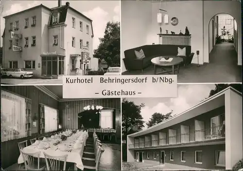 Behringersdorf-Schwaig bei Nürnberg Kurhotel Behringersdorf - 4 Bild 1963