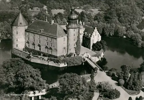 Ansichtskarte Borken (Westfalen) Luftbild Schloß Gemen 1979