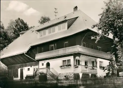 Ansichtskarte Aitern Schwarzwaldhaus Hotel 1964