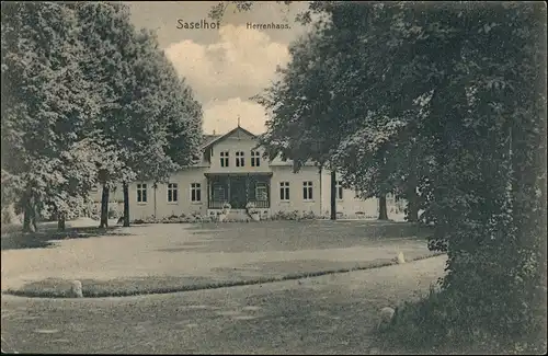 Ansichtskarte Sasel-Hamburg Gut Saselhof 1915