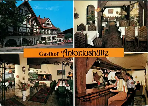 Ansichtskarte Eisborn-Balve Gasthof Antoniushütte 4 Bild 1981