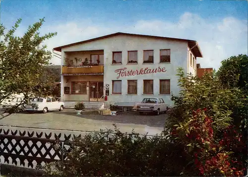 Ansichtskarte Kronach Hotel Gasthof ,,Försterklause" - Bes. J. Flechtner 1976