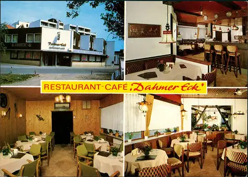 Dahme (Holstein) Restaurant - Café ,,Dahmer Eck" MB Seestraße 45 1981