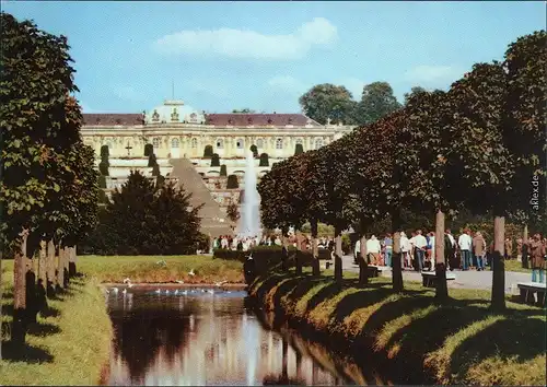 Ansichtskarte Potsdam Sanssouci 1986