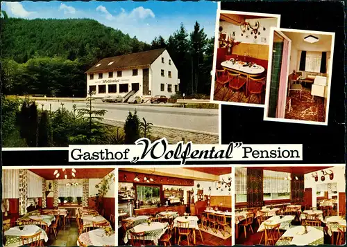 Bad Dürkheim Gasthof Pension Restaurant Salzer WOLFENTAL Jägertal 1969