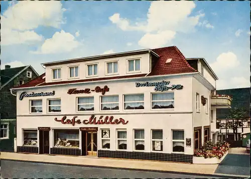 Widdert-Solingen Tanz-Café Müller, Restaurant, Gaststätte 1965