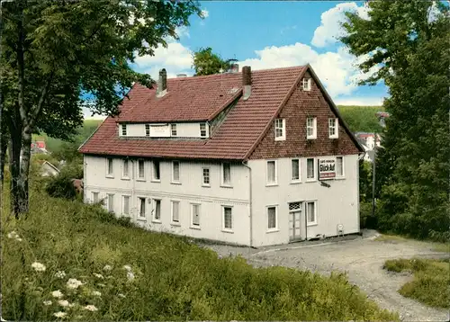 Ansichtskarte Hahnenklee-Goslar HAUS GLÜCK-AUF Inh. G. Loorz 1965