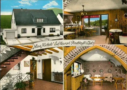 Stadtkyll Haus Michels Bes.: Josef Michels, Am Hasenberg, Mehrbild-AK 1970