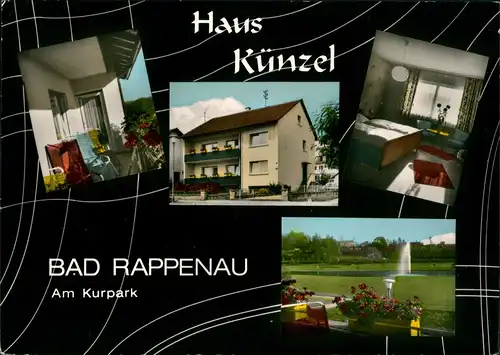 Bad Rappenau Schillerstraße Kurpark Haus E. Künzel, Unterkunft Pension 1972
