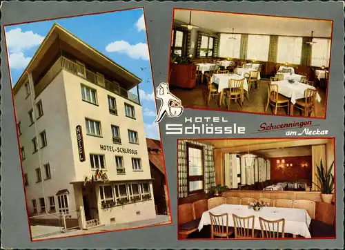 Villingen-Schwenningen Schlenker's Hotel Schlössle Innen & Außen 1963