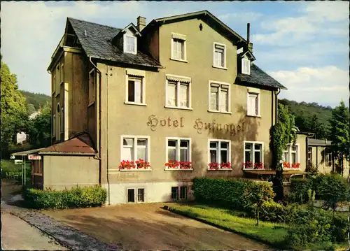 Seeheim-Jugenheim Hotel Hufnagel Bes. K.A. Hess, Außenansicht 1969