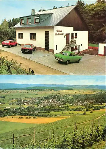 Maring-Noviand  Panorama u. Pension Waldfrieden (Mühlenweg) 1986