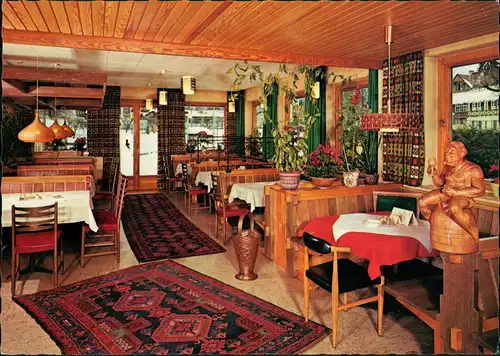 Ansichtskarte Oberstdorf (Allgäu) Bacchus-Stuben Freibergstraße 4 1978