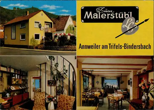 Annweiler am Trifels Gaststätte Pension Zum Malerstüb'l h 1980