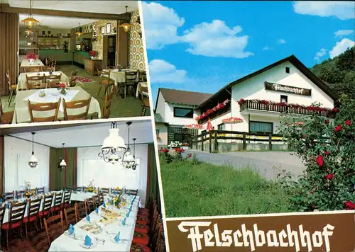 Ulmet Hotel Restaurant Felschbachhof Bes. Klink, Ulmet am Glan 1970