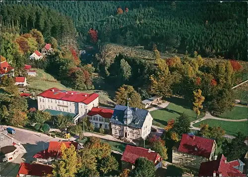 Hahnenklee-Goslar Hotel Hannover Rathaus Luftaufnahme 1970