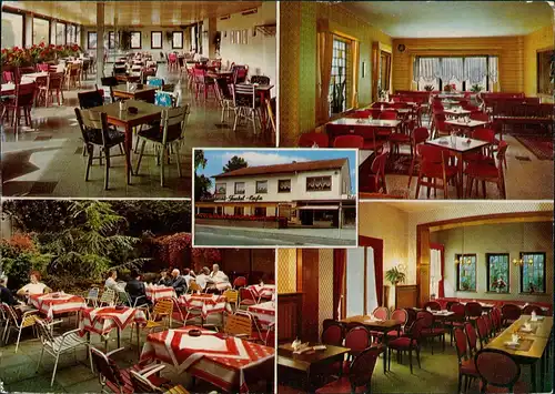 Bad Nenndorf Konditorei Café FRENKEL Bahnhofstrasse Innen-Ansichten 1977