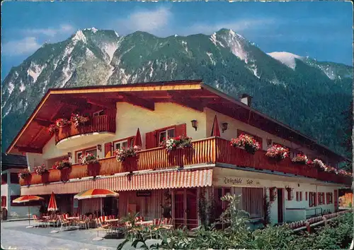 Ansichtskarte Oberstdorf (Allgäu) Café Weinstube Witsch, Weststrasse 1963