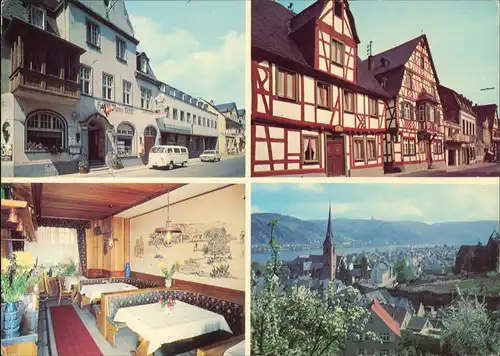 Rhens Hotel-Restaurant Roter Ochse u. Gästehaus, Hochstrasse 1977