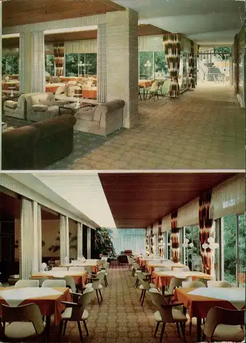 Vielbrunn-Michelstadt Park-Hotel Odenwald Bes. Hans Deitrich Innenansichten 1977