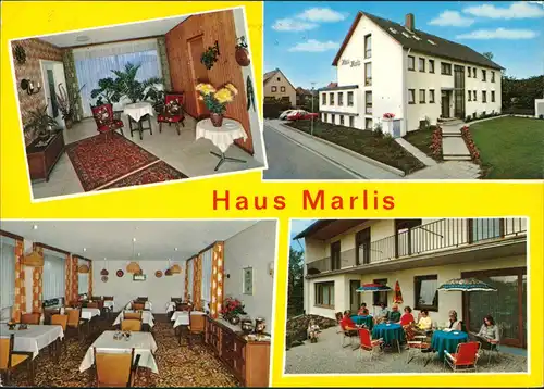 Bad Bevensen Haus Marlis, Unterkunft Pension, Innen & Außenansichten 1980