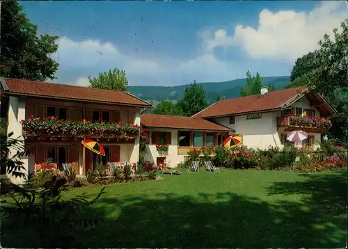 Ansichtskarte Schliersee PENSION BILEK Seestraße 1973