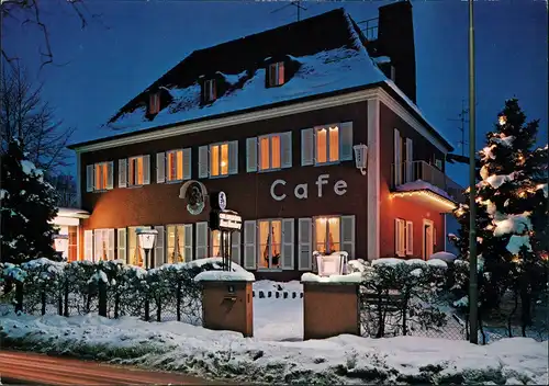 Bad Wörishofen Café Hamburg Kurpension Mindelheimer Straße 8 1980
