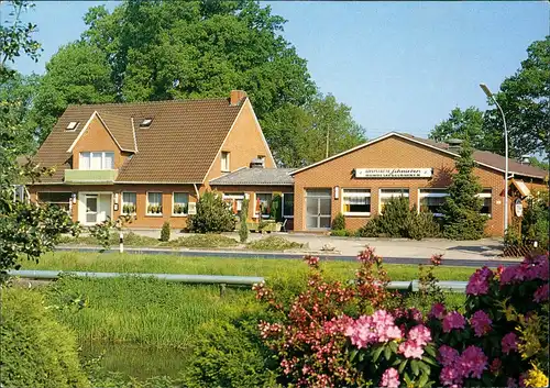 Georgsdorf Gaststätte Schnieders mit Kegelbahn-Saal Außenansicht 1975