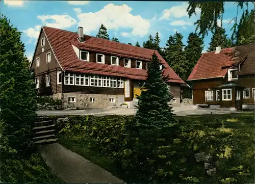Ansichtskarte Oderbrück-Braunlage Naturfreundehaus 1973